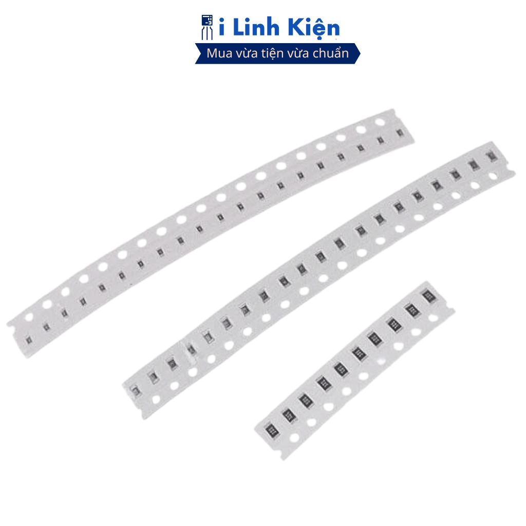 Điện trở dán 0603 1/16W 0R - 22R 1% chất lượng tốt (dây 100c) chính hãng Ilinhkien