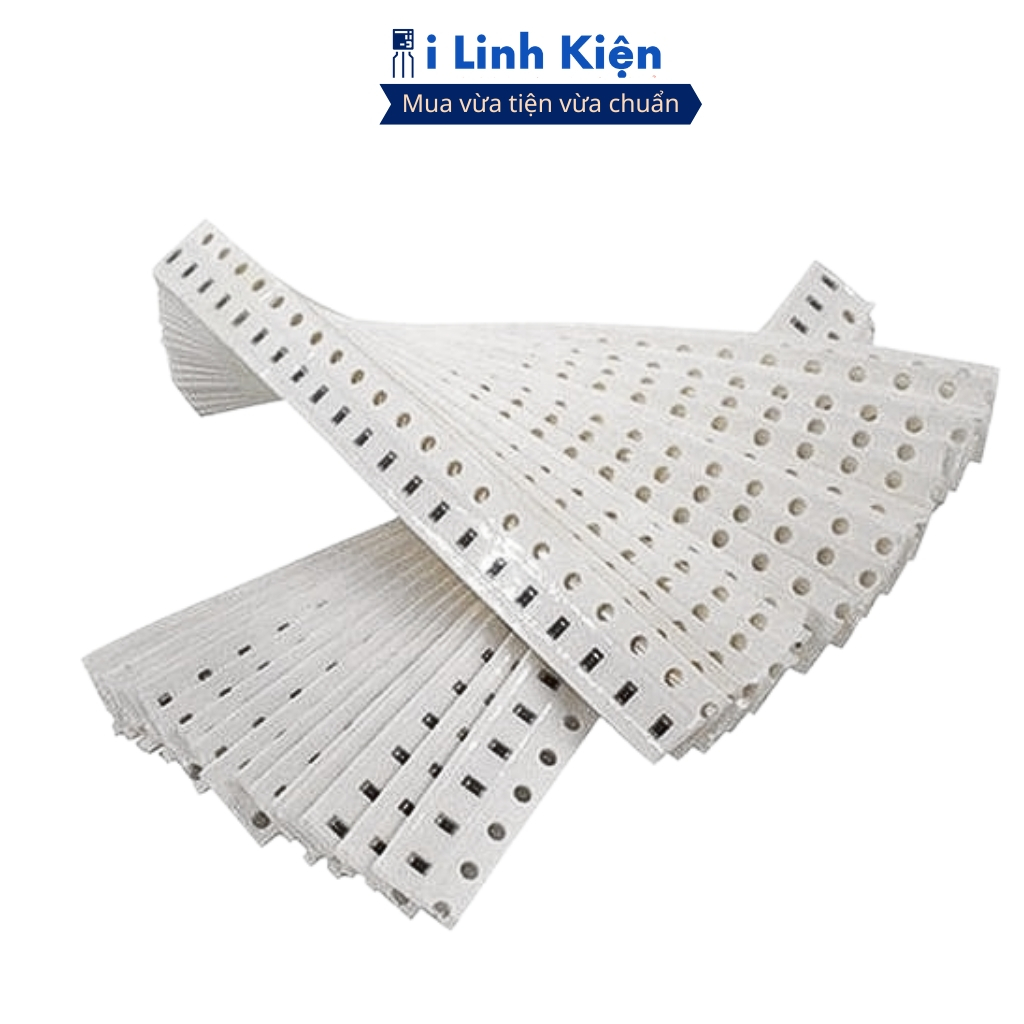 Điện trở dán 0603 1/16W 0R - 22R 1% chất lượng tốt (dây 100c) chính hãng Ilinhkien