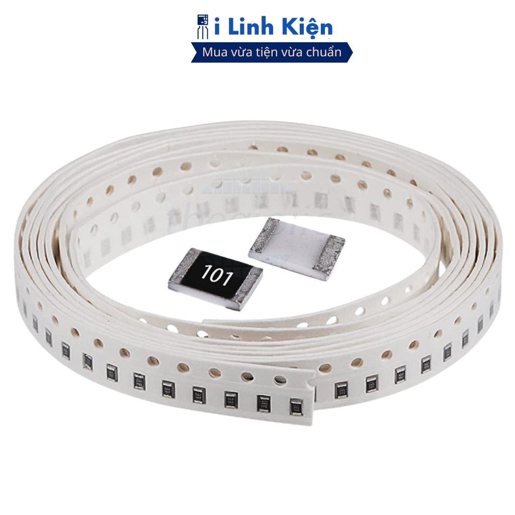 Điện trở dán 0603 1/16W 0R - 22R 1% chất lượng tốt (dây 100c) chính hãng Ilinhkien