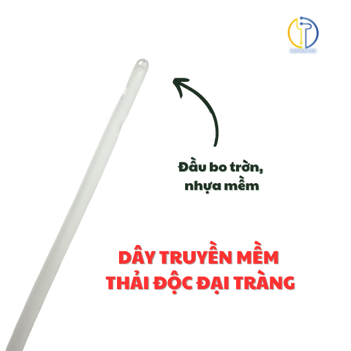 Combo 100 Dây truyền mềm thải độc cafe, thụt tháo đại tràng (nhập khẩu) dài 30cm