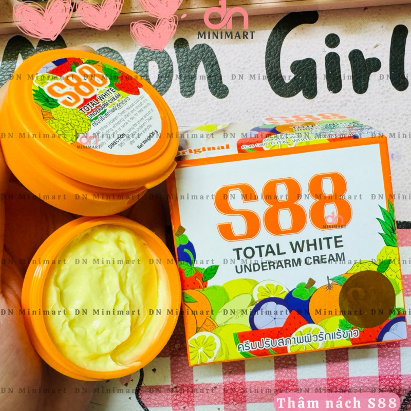 Kem Giảm Thâm Nách S88 - 88 Total White Underarm Cream 35g