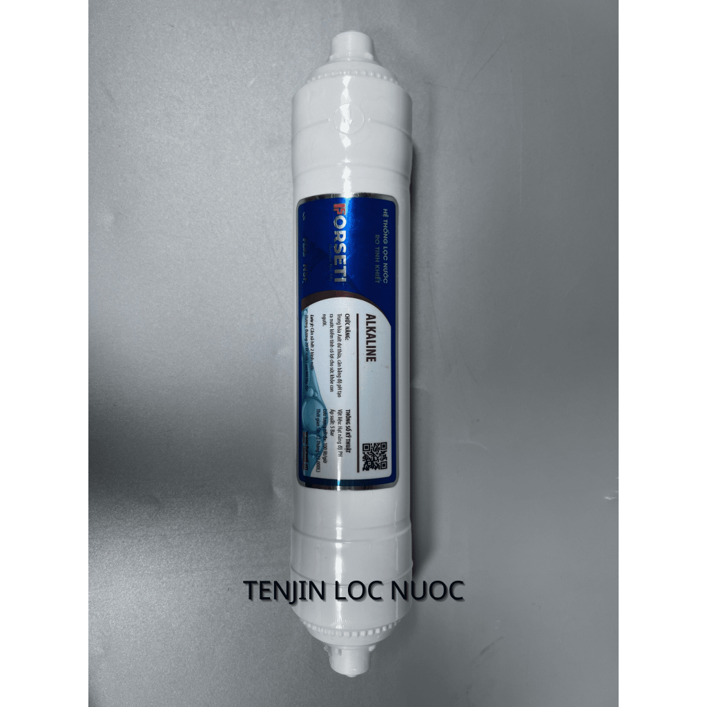 Combo 2 Lõi Lọc Chức Năng FORSETI Gồm Alkaline + Nano Silver Giúp Cân Bằng Độ pH Và Diệt Khuẩn Cho Nước