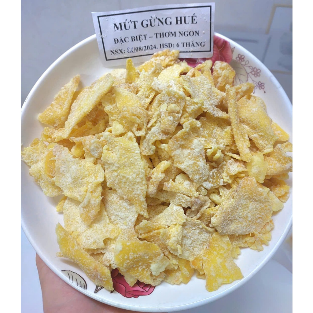 Mứt Gừng Huế Nhà Làm 1Kg/ 500g/ 200g
