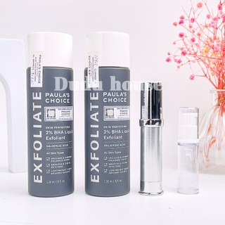 (Hàng Công Ty) Dung Dịch Tẩy Tế Bào Chết Paula's Choice Skin Perfecting 2% BHA Liquid Exfoliant 118ml Duduhouse