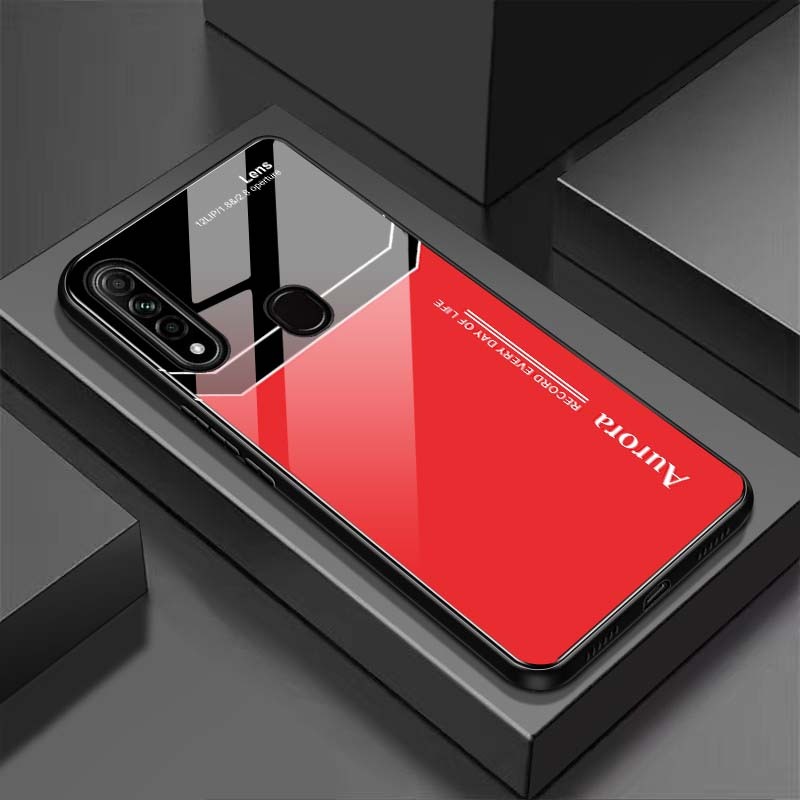 Ốp Lưng OPPO A31 Mặt Lưng Kính Cường Lực Sáng Bóng