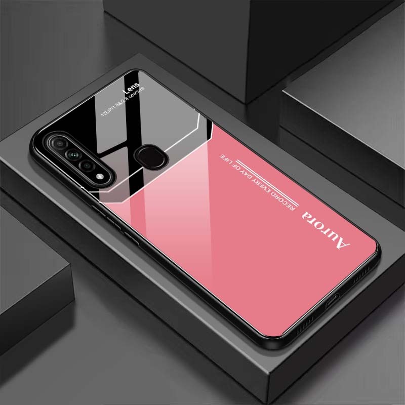 Ốp Lưng OPPO A31 Mặt Lưng Kính Cường Lực Sáng Bóng