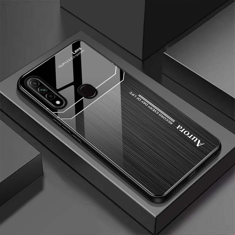Ốp Lưng OPPO A31 Mặt Lưng Kính Cường Lực Sáng Bóng