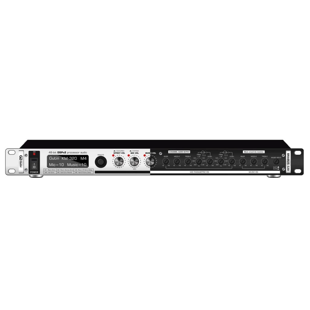 Vang DSP48BIT Gutin BRABUS 320 VERSION Mới 💥 HÀNG CAO CẤP 💥 Vang Karaoke Đa Chức Năng, Thiết Kế Sang