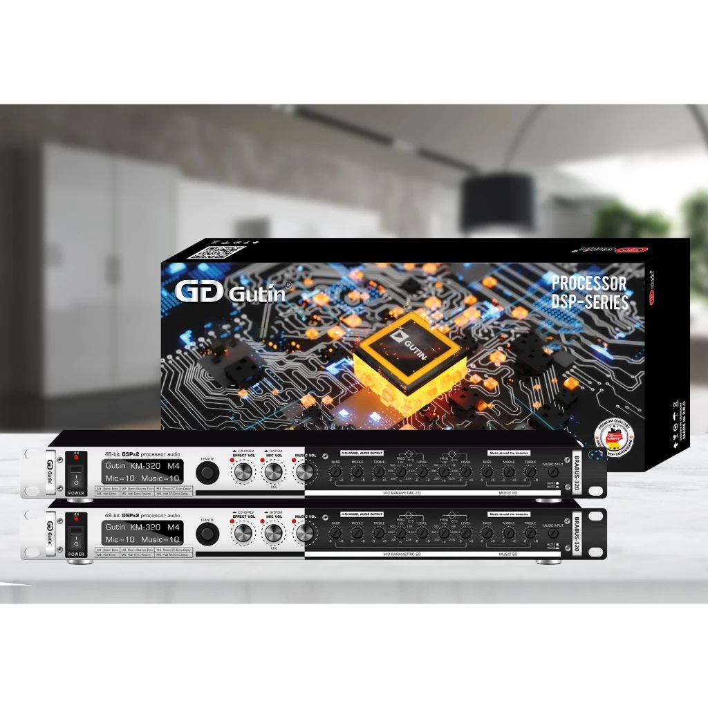 Vang DSP48BIT Gutin BRABUS 320 VERSION Mới 💥 HÀNG CAO CẤP 💥 Vang Karaoke Đa Chức Năng, Thiết Kế Sang