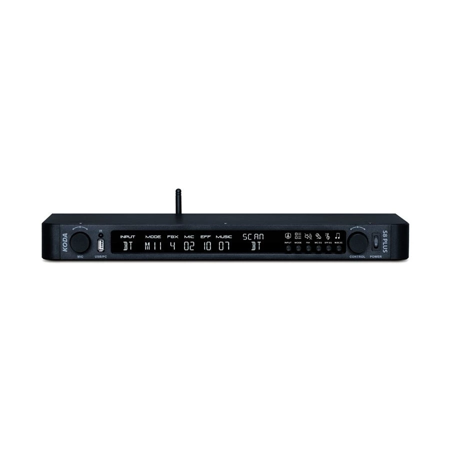 Vang Số Koda S8 PLUS 💥 HÀNG CAO CẤP 💥 Vang Số Hiệu Ứng Echo Reverb Mượt Mà, Có Bluetooth 6.0, 16 Mod