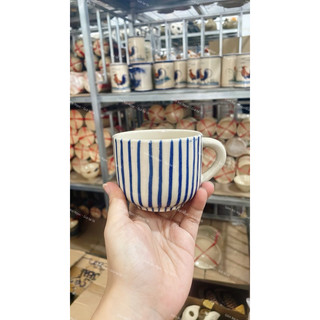 Ly Gốm Vẽ Gà Trống Xưa/Hoa/Chỉ/Phết Nhiều Dung Tích - Hàng Cao Cấp Kiểu Dáng Đẹp - Gốm Lái Thiêu Xưa Cho Người Hoài Niệm