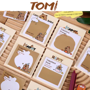 Giấy Note Giấy Ghi Chú TOMI Hoạ Tiết Dễ Thương 012