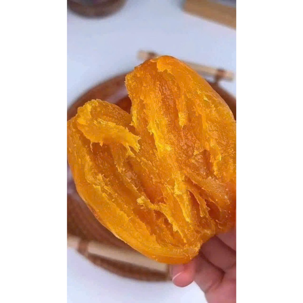 500gr Khoai Lang Sấy Dẻo Không Đường Nguyên Củ, Dẻo Ngọt, Thơm Ngon - Minh Nhi Healthy