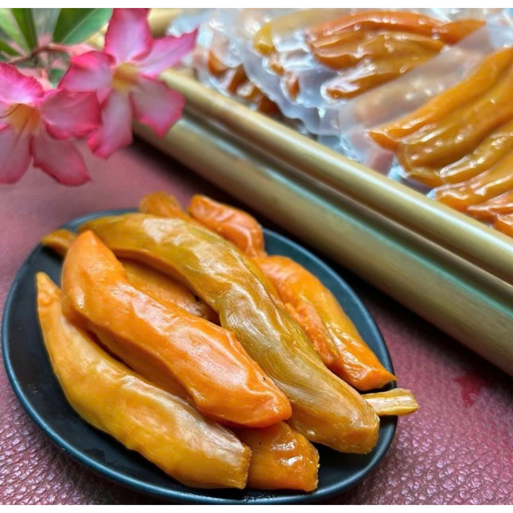 500gr Khoai Lang Sấy Dẻo Không Đường Nguyên Củ, Dẻo Ngọt, Thơm Ngon - Minh Nhi Healthy