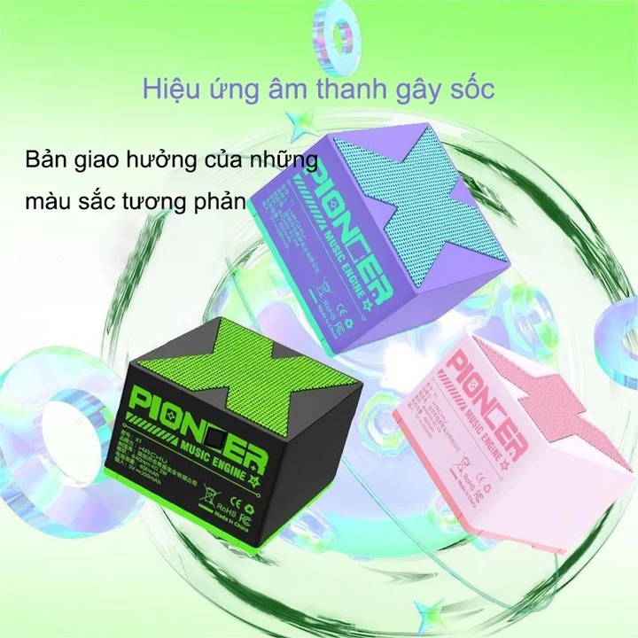 Loa Bluetooth Mini Loa Bluetooth Di Động Loa Siêu Trầm Loa Bluetooth Âm Thanh Vòm 360 Độ Chất Lượng Âm Thanh Năng Động – 2