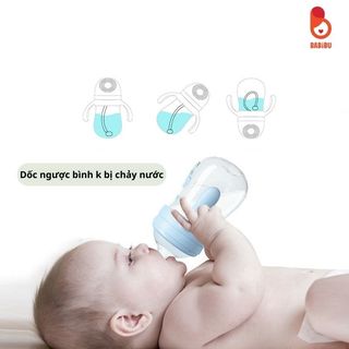 Núm ti, núm mỏ vịt, bộ chuyển đổi cho bình sữa cổ rộng, hỗ trợ chống tràn, chống sặc cho bé