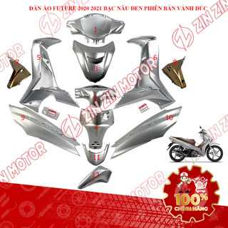 Dàn Áo Future 125 Fi, Xe Future Led Bạc Nâu Đen 2020 2021 Phiên Bản Vành Đúc - ZZM