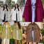 Áo Sơ Mi Nhung Tăm Học Sinh Form Rộng Unisex Oversize
