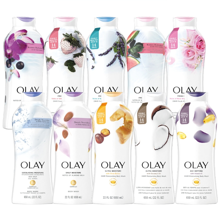 Ảnh Sữa tắm Olay dưỡng da nhiều mùi hương 650ml 2