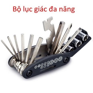 (freeship) Bộ Lục Giác Sửa Chữa Cầm Tay Đa Năng Tua Vít 16-in-1, Cờ Lê, Lục Giác, Tua Vít, Sửa Chữa