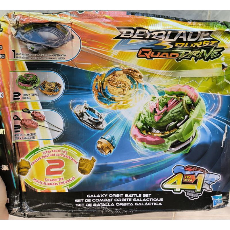 Bộ trò chơi Beyblade Burst Quad Drive Hasbro Shopee Việt