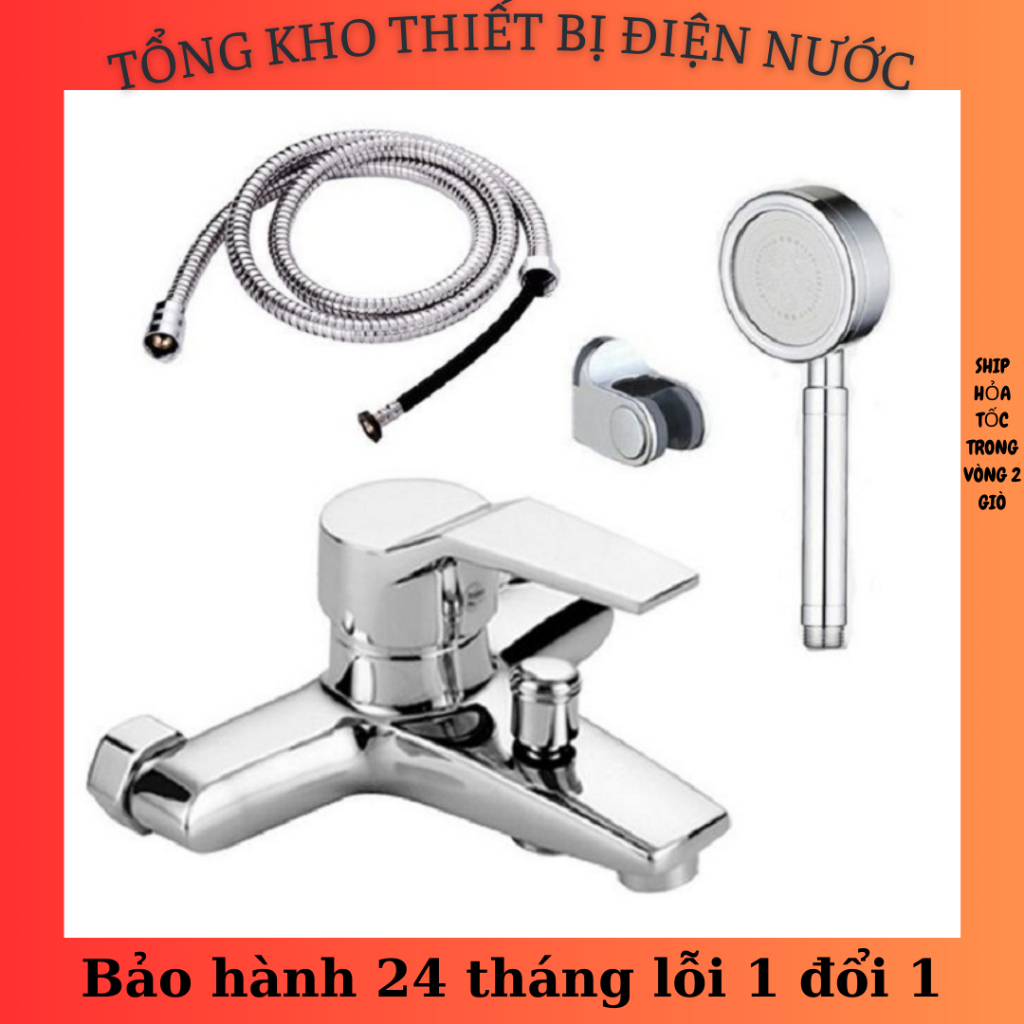 Bộ củ sen tắm GIORMANI SNL904 hàng hợp kim đồng mạ crom 5 lớp chính hãng kết hợp bát sen tắm tùy chọn bảo hành 24 tháng