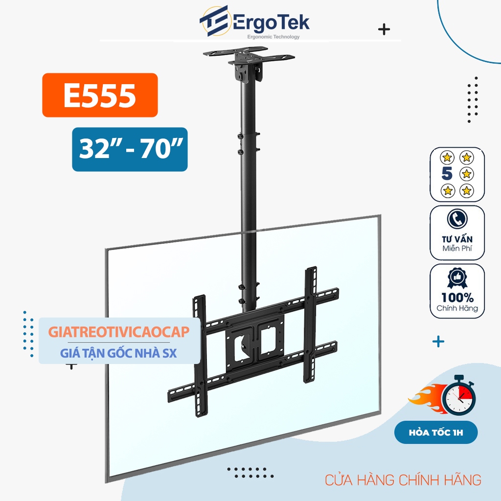 Giá Treo Tivi Thả Trần NB T560 / ErgoTek E555 32 - 70 Inch - Khung ...