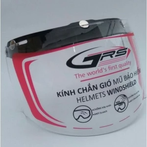 Kính Khuy Bấm gắn nón bảo hiểm GRS cao cấp