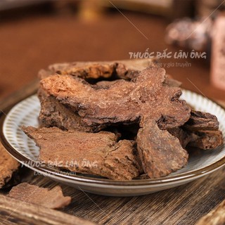 Hà thủ ô chế đỗ 100g, hà thủ ô rừng, thủ ô đỏ, thái miếng, thơm, sạch, giúp đen tóc, ngừa rụng tóc