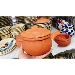 Niêu Đất - Nồi Đất Nung - Nấu Cơm - Kho Thịt/Cá Từ 10cm Đến 12cm - Gốm Xưa Lái Thiêu Cho Người Hoài Niệm