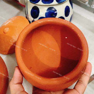 Niêu Đất - Nồi Đất Nung - Nấu Cơm - Kho Thịt/Cá Từ 10cm Đến 12cm - Gốm Xưa Lái Thiêu Cho Người Hoài Niệm