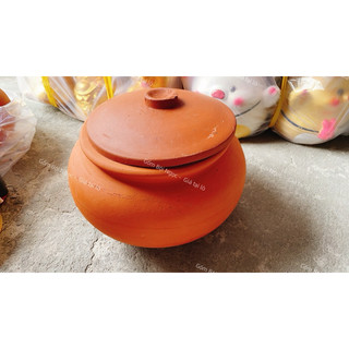 Niêu Đất - Nồi Đất Nung - Nấu Cơm - Kho Thịt/Cá Size Lớn Từ 16cm Đến 21cm - Gốm Xưa Lái Thiêu Cho Người Hoài Niệm