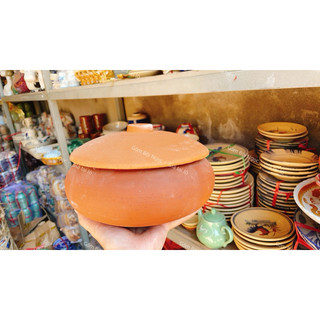 Niêu Đất - Nồi Đất Nung - Nấu Cơm - Kho Thịt/Cá Size Lớn Từ 16cm Đến 21cm - Gốm Xưa Lái Thiêu Cho Người Hoài Niệm