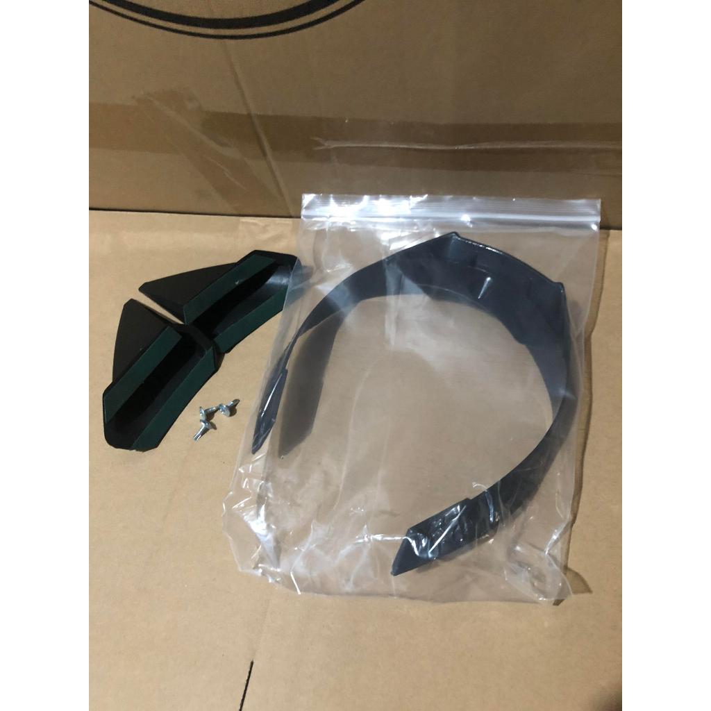 COMBO ĐUÔI GIÓ AGV VÀ SỪNG BATMAN GẮN MŨ FULLFACE [ KÈM SẴN BĂNG KEO VÀ ỐC VÍT CHUYÊN DỤNG ]