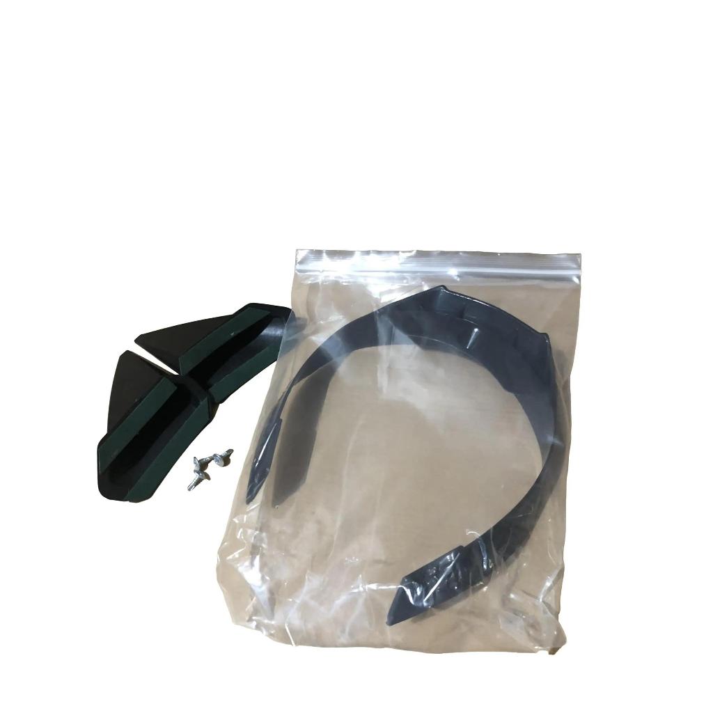 COMBO ĐUÔI GIÓ AGV VÀ SỪNG BATMAN GẮN MŨ FULLFACE [ KÈM SẴN BĂNG KEO VÀ ỐC VÍT CHUYÊN DỤNG ]