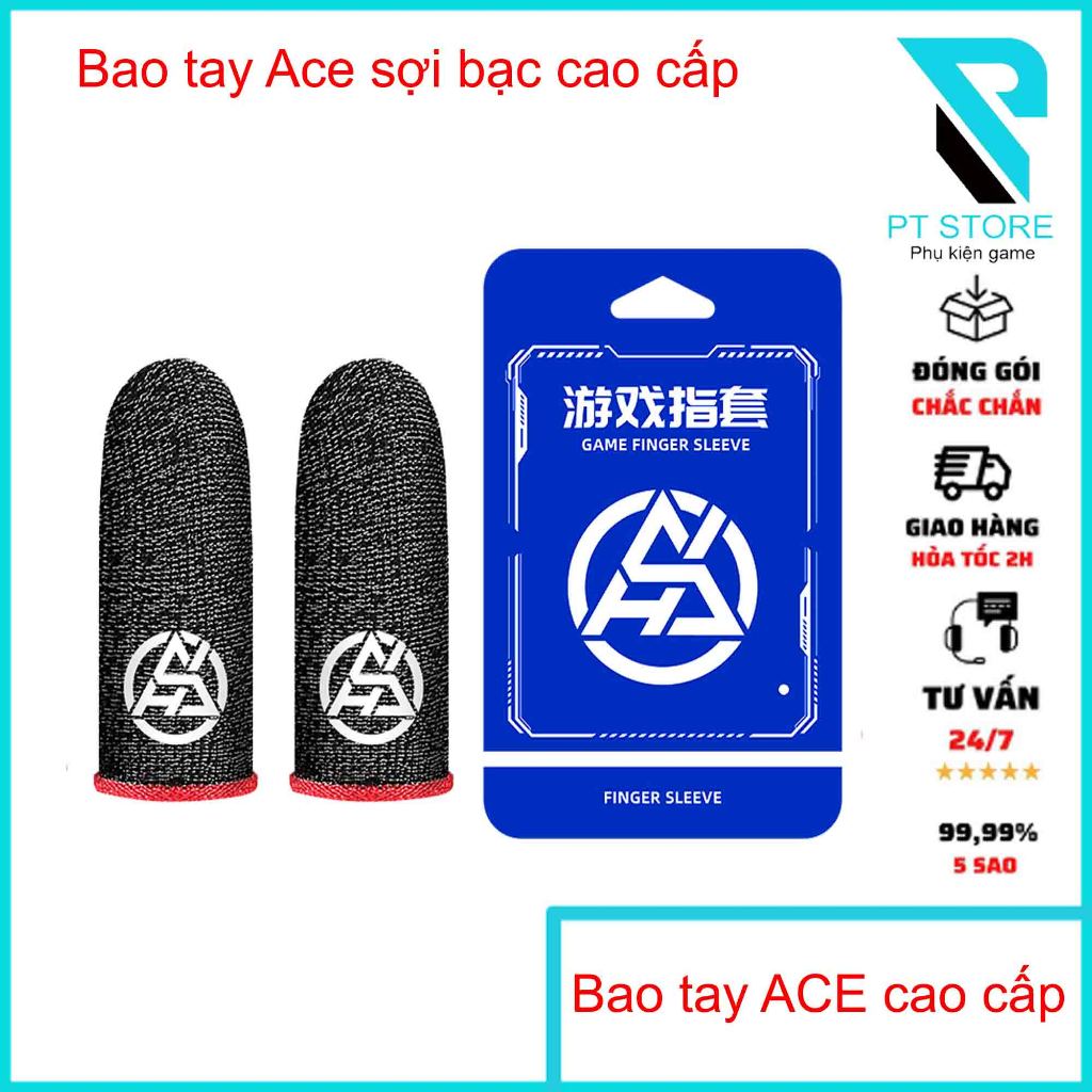 Bao tay chơi game sợi bạc cao cấp ACE – Thấm mồ hôi tay – Mượt Mà- Thoải mái – Đem đến trải nghiệm tuyệt vời