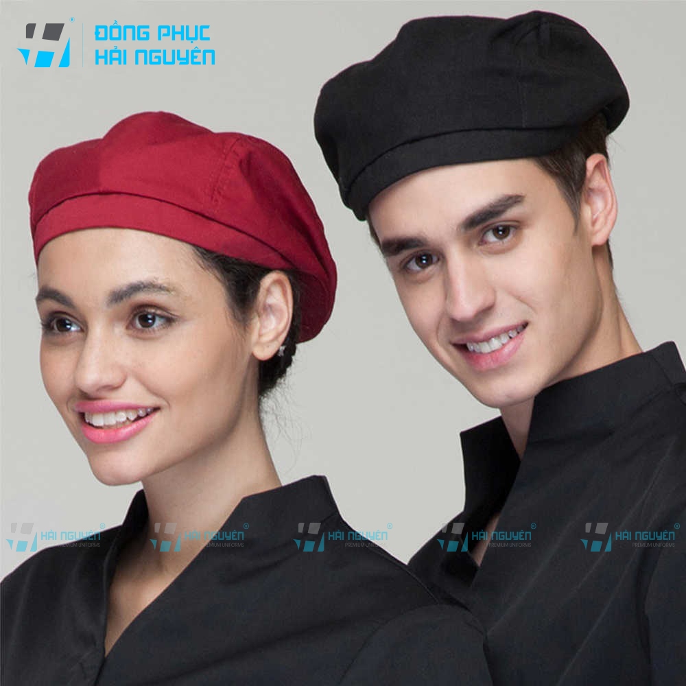 Nón phục vụ cao cấp dành cho Nam Nữ làm đồng phục nhà hàng quán ăn | BigBuy360 - bigbuy360.vn