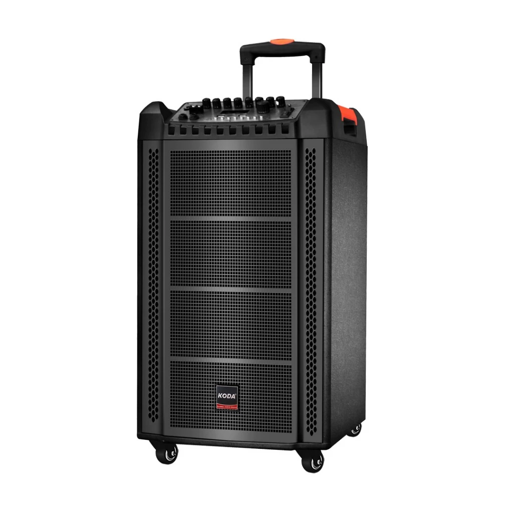 Loa Kéo Koda KD1255 VERSION 2  💥 HÀNG CAO CẤP 💥 Loa Kéo Karaoke Bass Căng - Tặng 2 Mic Không. Dây, C