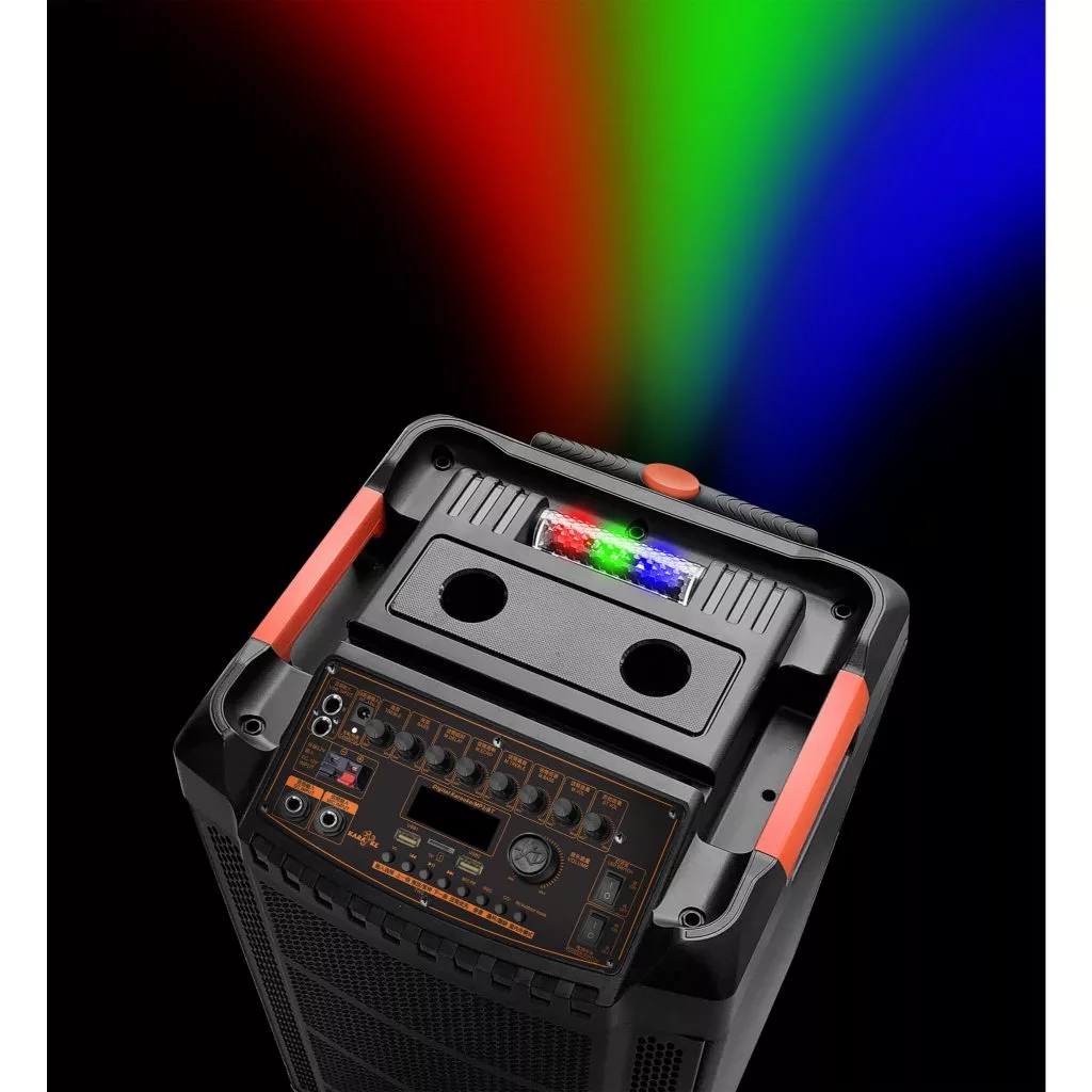 Loa Kéo Koda KD1255 VERSION 2  💥 HÀNG CAO CẤP 💥 Loa Kéo Karaoke Bass Căng - Tặng 2 Mic Không. Dây, C