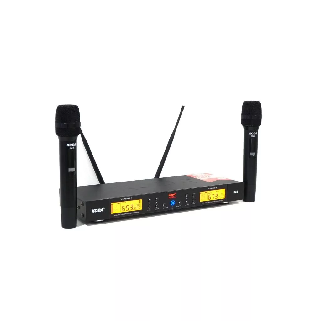Micro Không Dây Koda S23 💥HÀNG CHÍNH HÃNG💥 Micro Karaoke Dày Hát Hay, Khả Năng Chống Hú Tốt