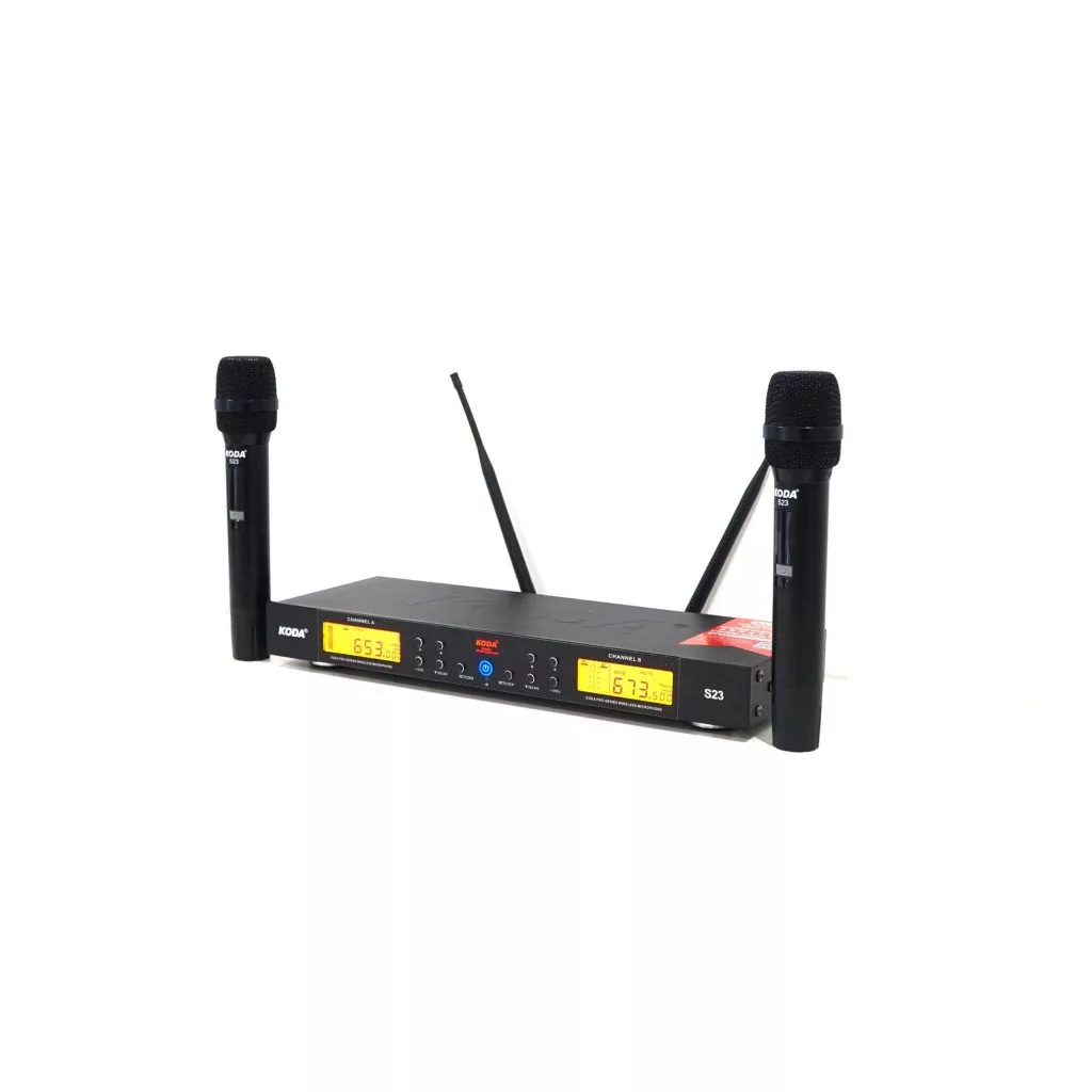Micro Không Dây Koda S23 💥HÀNG CHÍNH HÃNG💥 Micro Karaoke Dày Hát Hay, Khả Năng Chống Hú Tốt