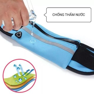 Túi Đeo Hông Tập Thể Dục ,Đai Đeo Bụng Chạy Bộ Có Lỗ Luồn Tai Nghe Và Chống Thấm Tiện Dụng