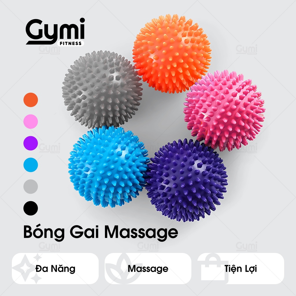 Bóng Gai Dãn Cơ Massage Giảm Mệt Mỏi, Phục Hồi Cơ Bắp Sau Luyện Tập - BongGai