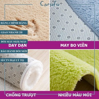 Thảm TRÒN trải sàn phòng khách Lông CỪU | Màu Xanh rêu 100cm