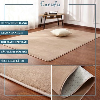 Thảm trải sàn phòng ngủ màu Lac đà size 200x160cm NHUNG nỉ cao cấp