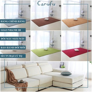 Thảm tròn trải sàn phòng ngủ màu KhaKi size 120cm | Nhung NỈ | lông ngắn một màu