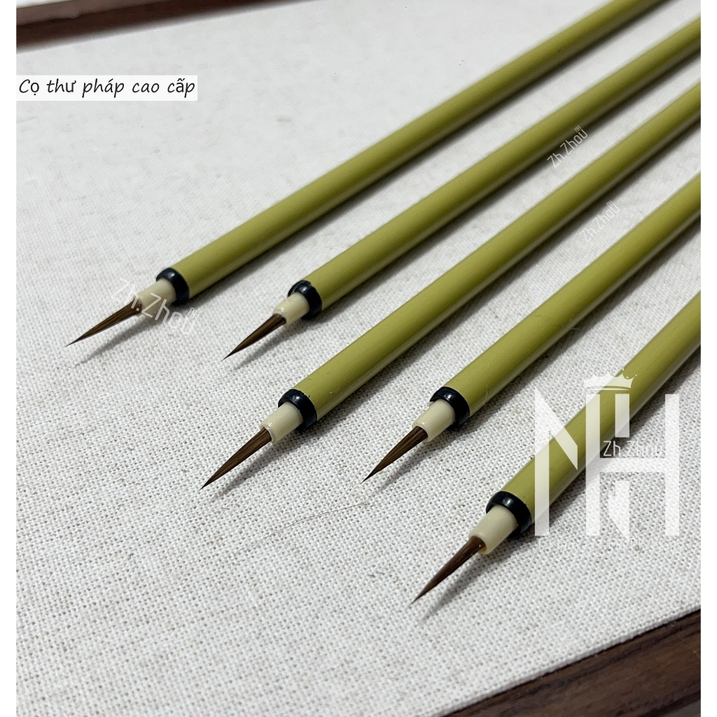 Cọ thư pháp vẽ móng, cọ tô vẽ màu nước, phụ kiện nail chính hãng