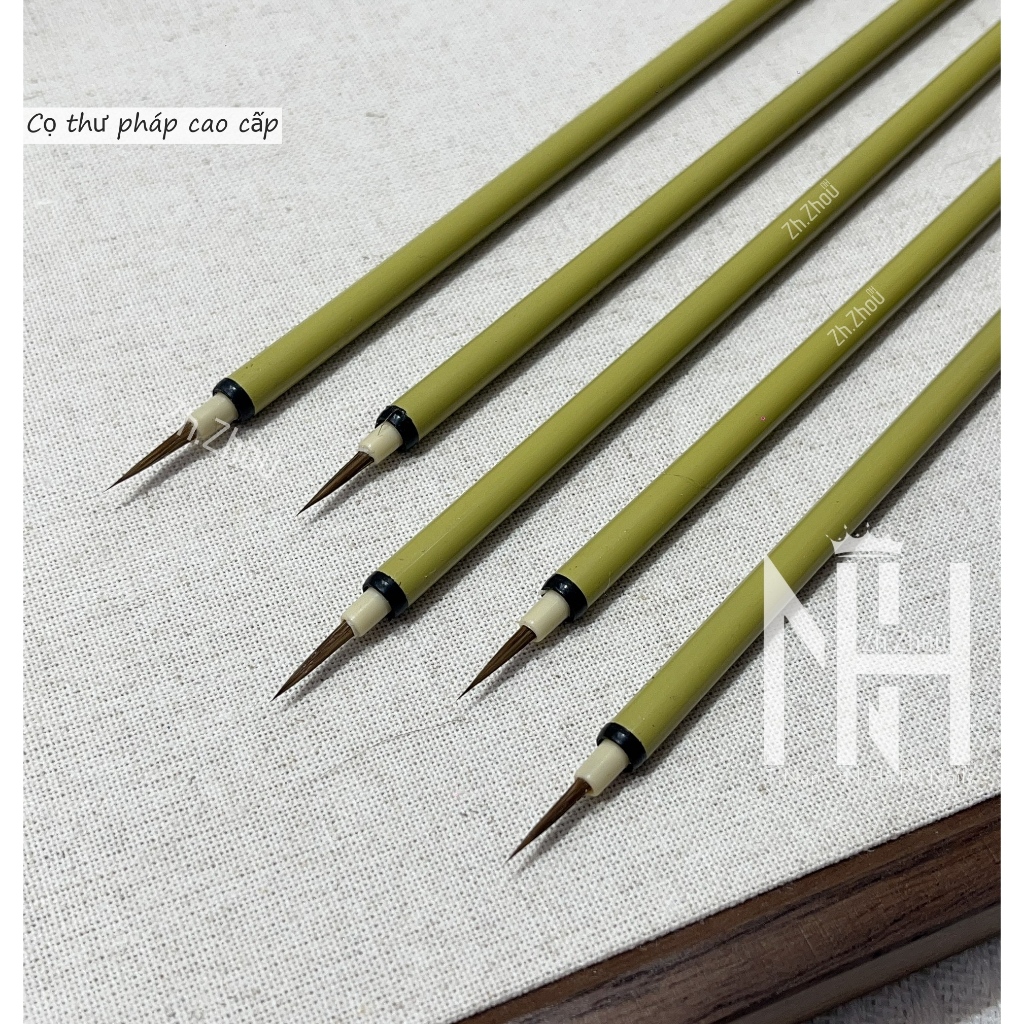Cọ thư pháp vẽ móng, cọ tô vẽ màu nước, phụ kiện nail chính hãng