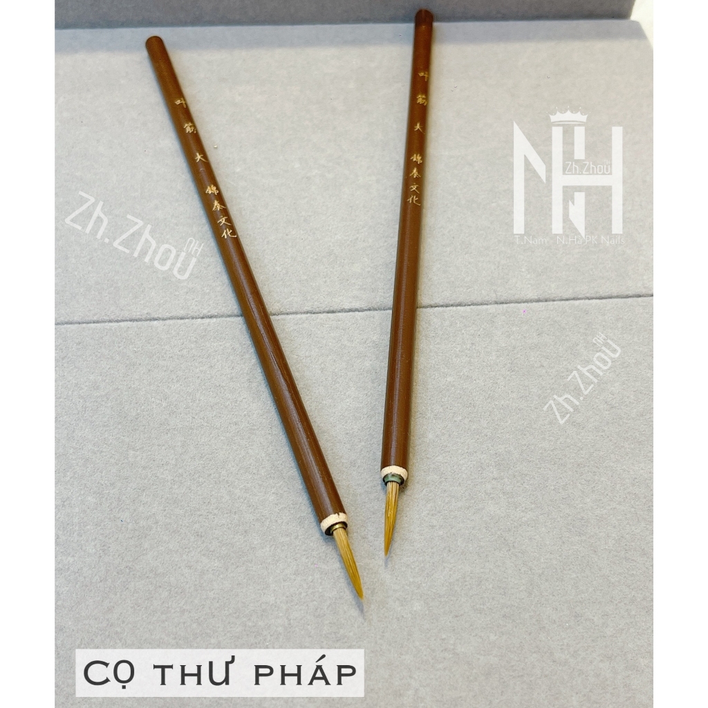 Cọ thư pháp vẽ móng, cọ tô vẽ màu nước, phụ kiện nail chính hãng