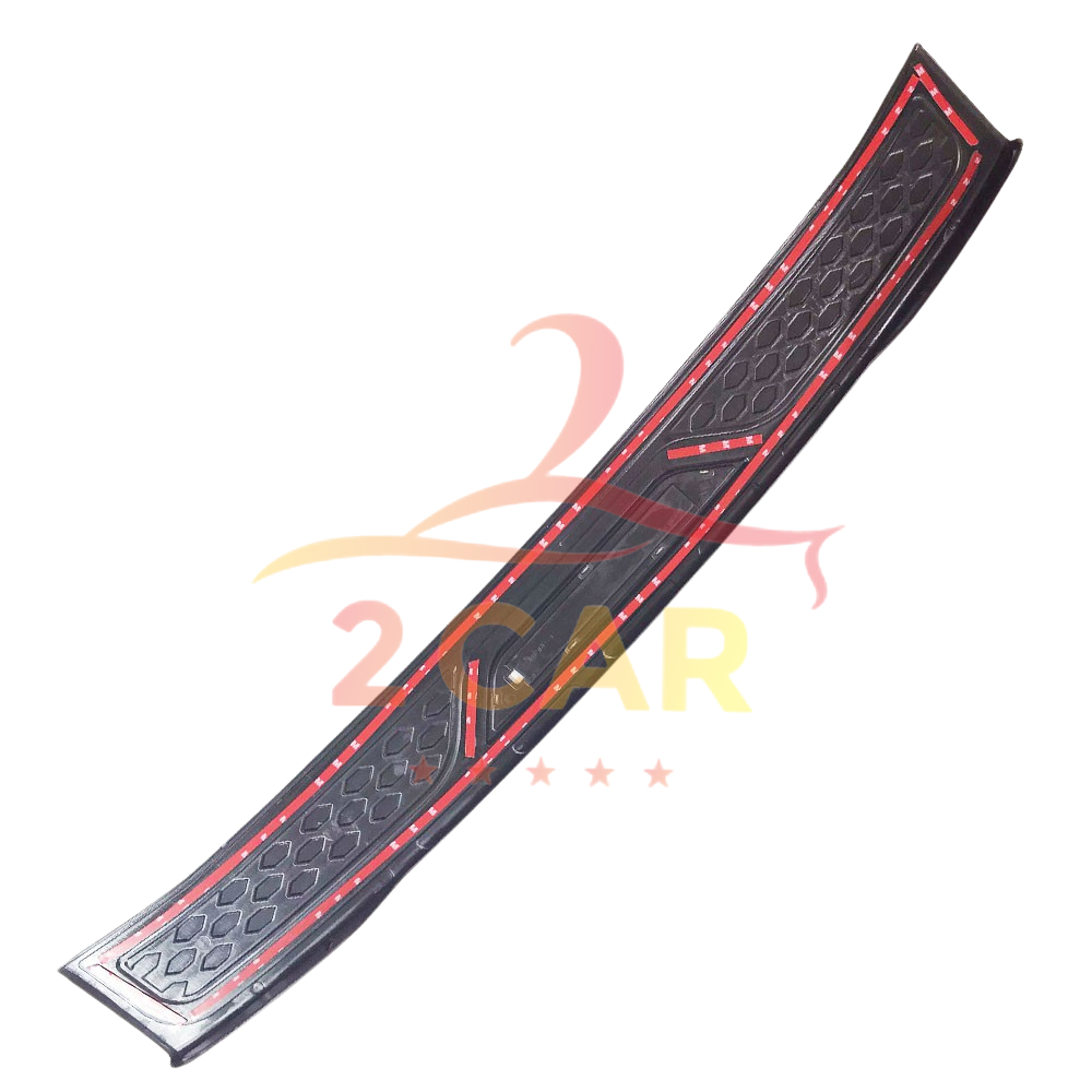 Ốp Chống Trầy Cốp Ngoài Xe Fortuner 2012- 2017- 2021, 2022, 2023, 2024 loại nhựa 3D có đèn phản quang